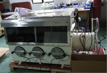 Бардачок вакуума инертного газа с 3 портами перчатки и окном МТСТС3 ПММА